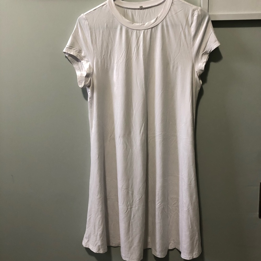 White T-Shirt Dress